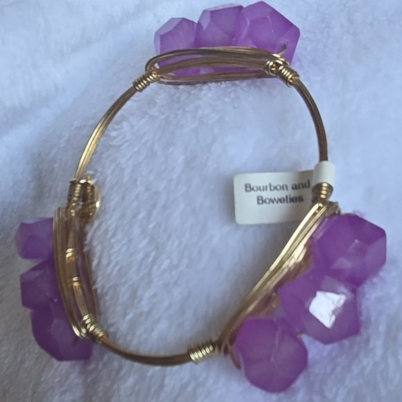 Bourbon and Boweties Vibrant Stone Bangles - Picture 10 of 11